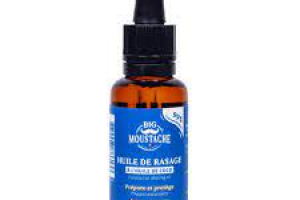 Big moustache huile de rasage